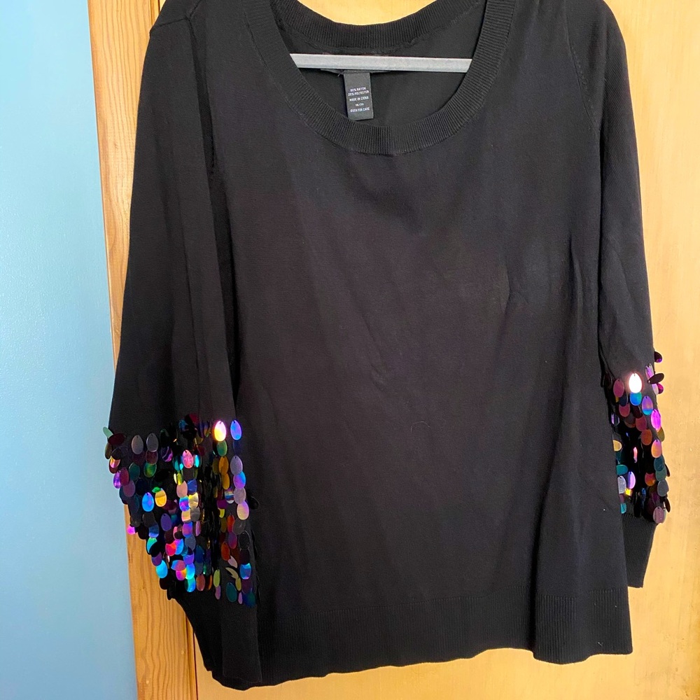 Black sweater